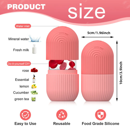 Ice Roller Facial – Reduza Inchaço, Olheiras e Revitalize Sua Pele