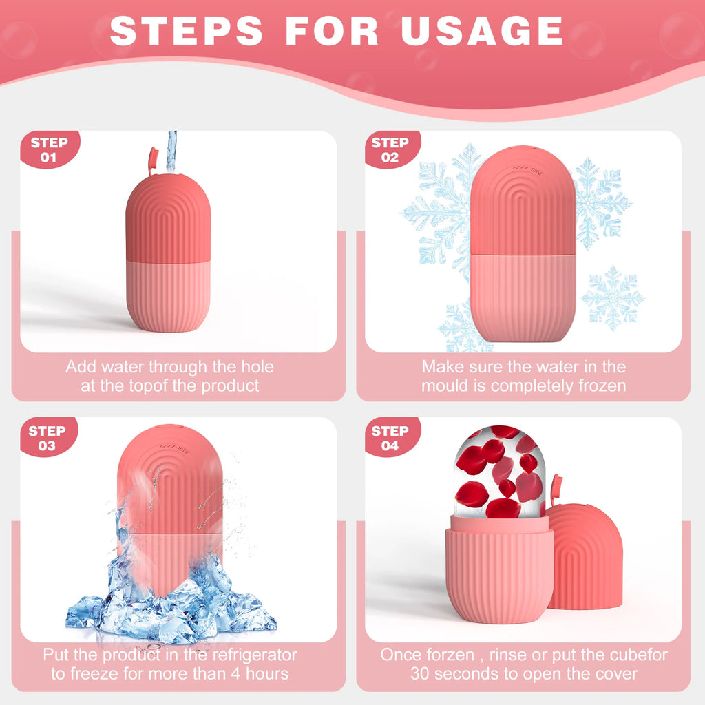 Ice Roller Facial – Reduza Inchaço, Olheiras e Revitalize Sua Pele