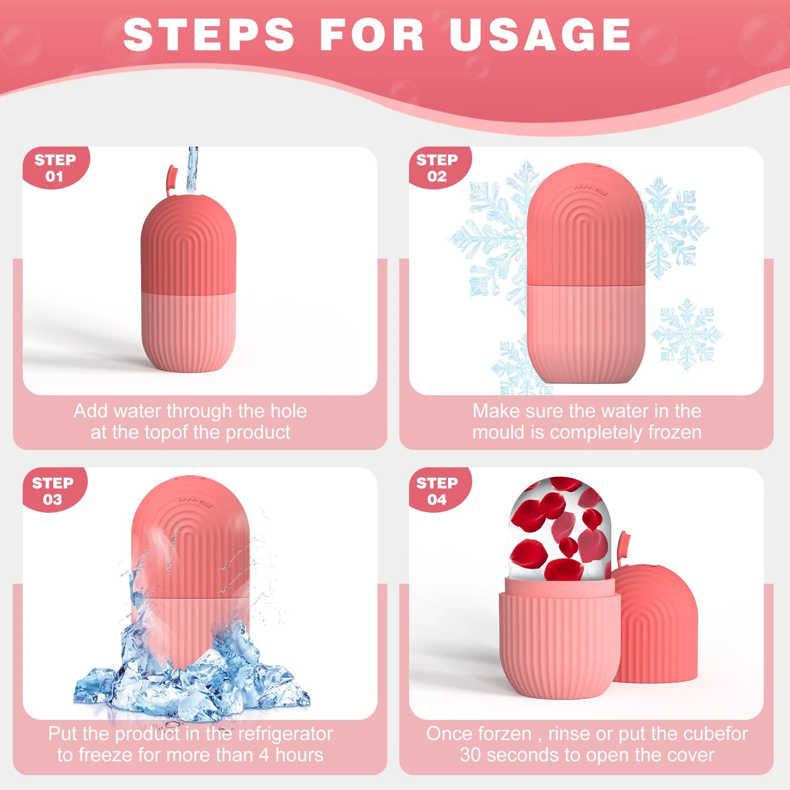 Ice Roller Facial – Reduza Inchaço, Olheiras e Revitalize Sua Pele