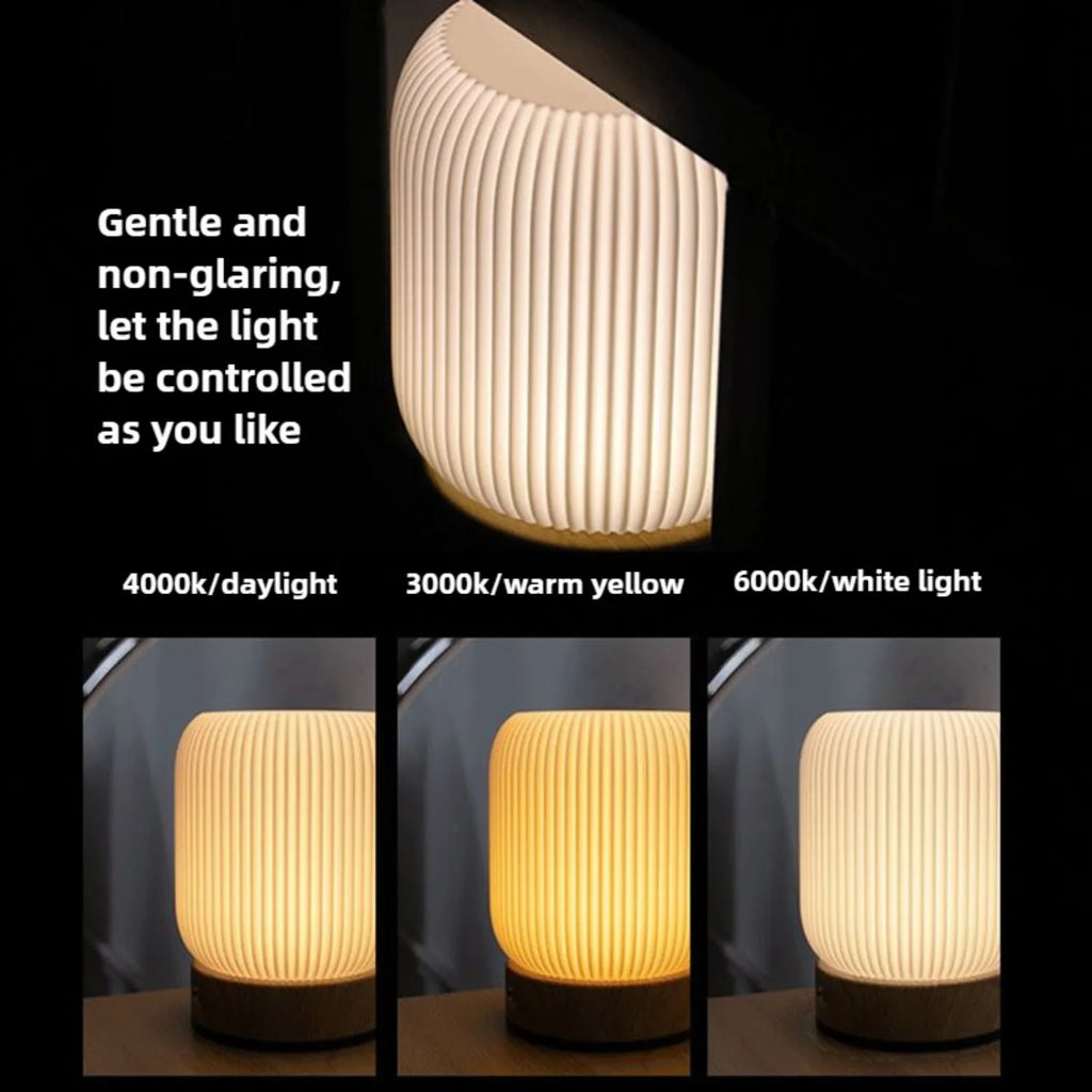 Luminária LED Touch Sem Fio – Luz Ambiente Premium para Quarto e Setup